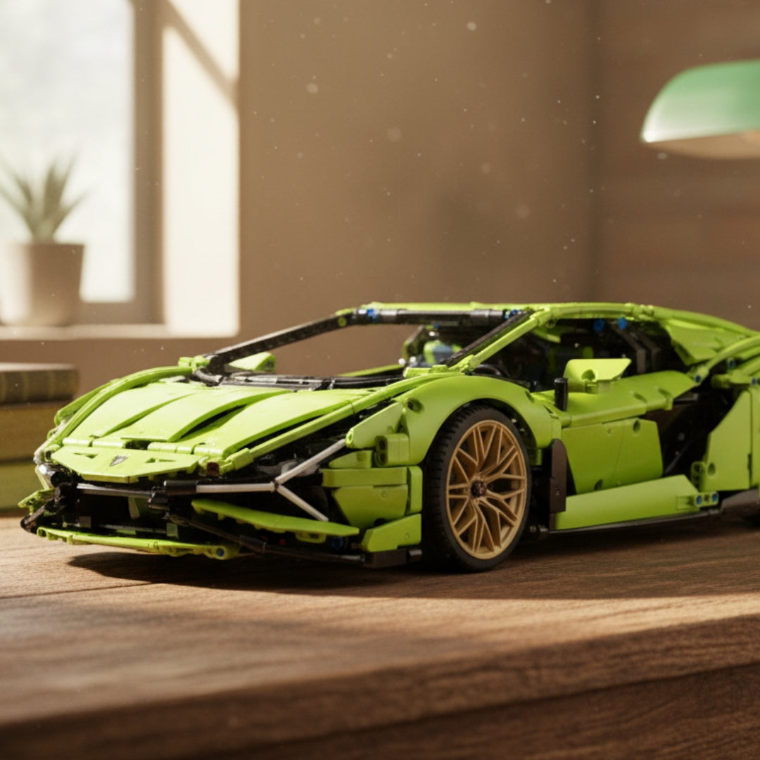 Kit de Blocos de Montar de Carros (Supercarros, Clássicos, F1) e Motos - Loja Blockmania | Colecionáveis para Adultos