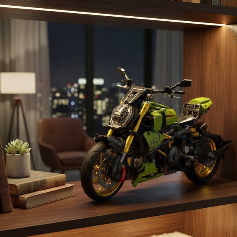 Kit de Blocos de Montar de Carros (Supercarros, Clássicos, F1) e Motos - Loja Blockmania | Colecionáveis para Adultos