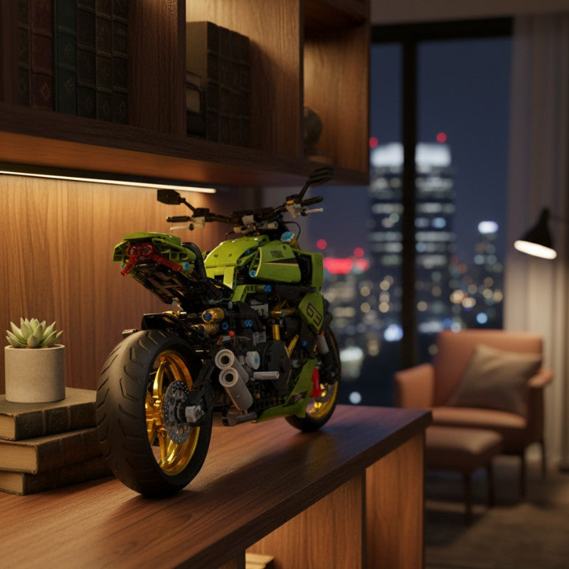 Kit de Blocos de Montar de Carros (Supercarros, Clássicos, F1) e Motos - Loja Blockmania | Colecionáveis para Adultos