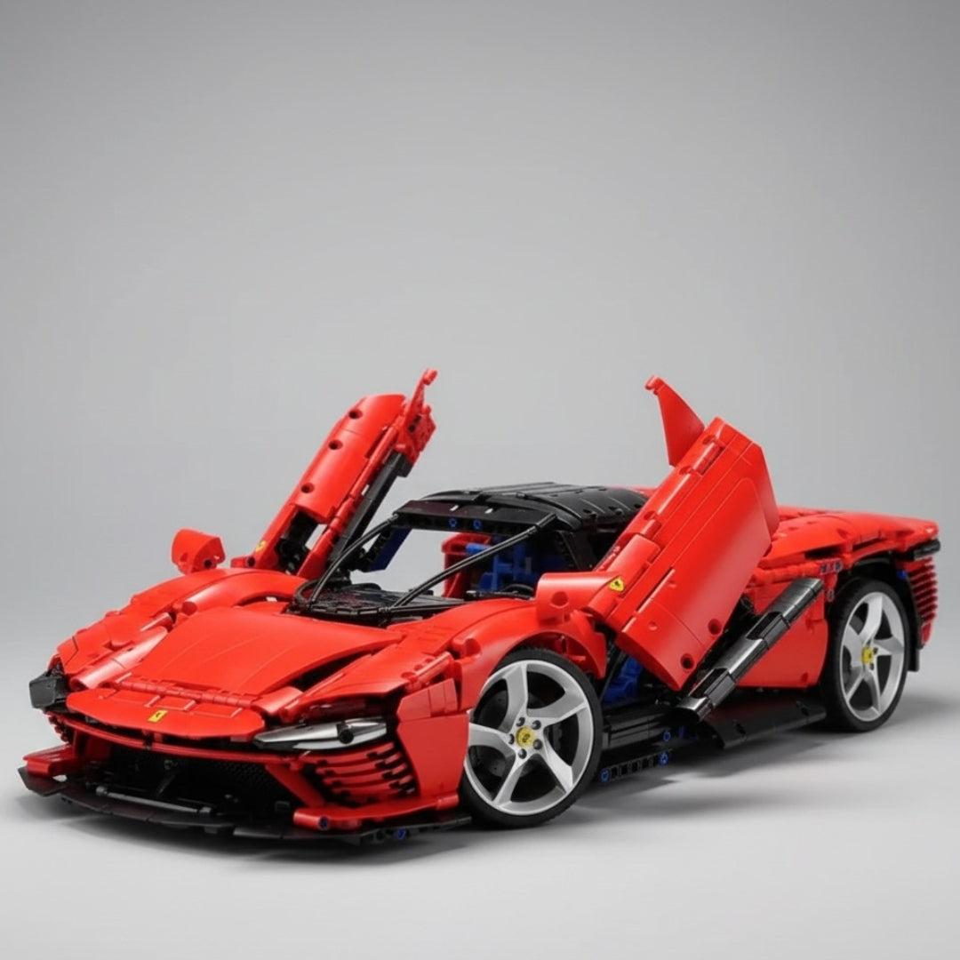 Carro Esportivo Vermelho Super Speed (3778 peças)