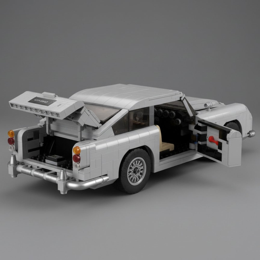 Carro Clássico Retrô (1439 peças)