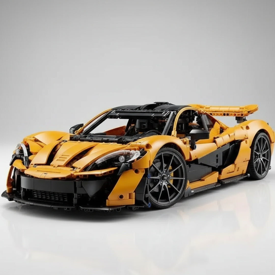Carro Esportivo Amarelo Racing (3893 peças)