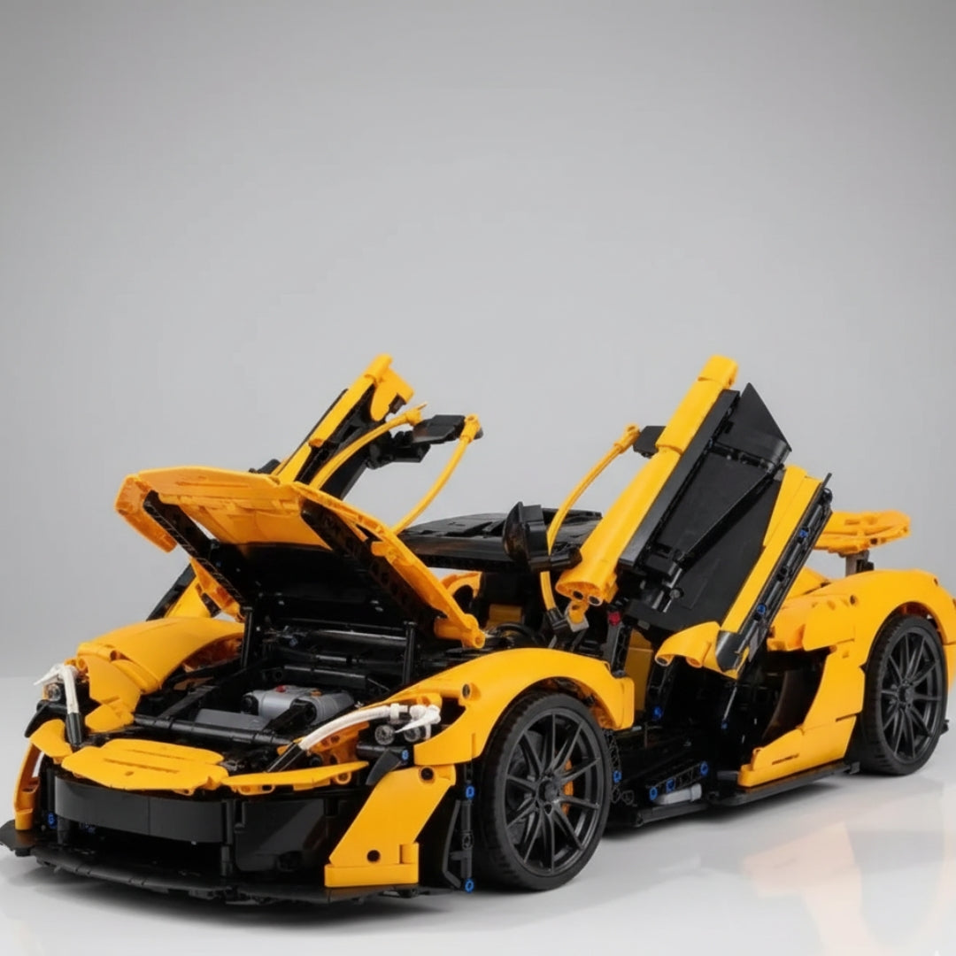 Carro Esportivo Amarelo Racing (3893 peças)