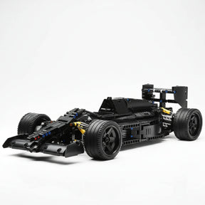 Carro de Corrida F1 Clássico Preto (1256 peças)
