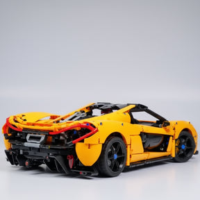 Carro Esportivo Amarelo Racing (3893 peças)