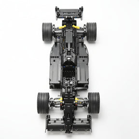 Carro de Corrida F1 Clássico Preto (1256 peças)