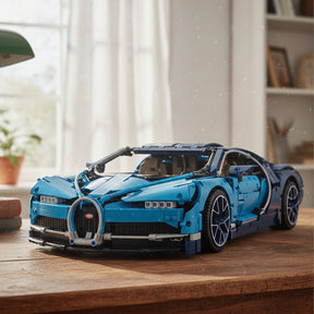 Carro Esportivo Azul Luxo (3599 peças)