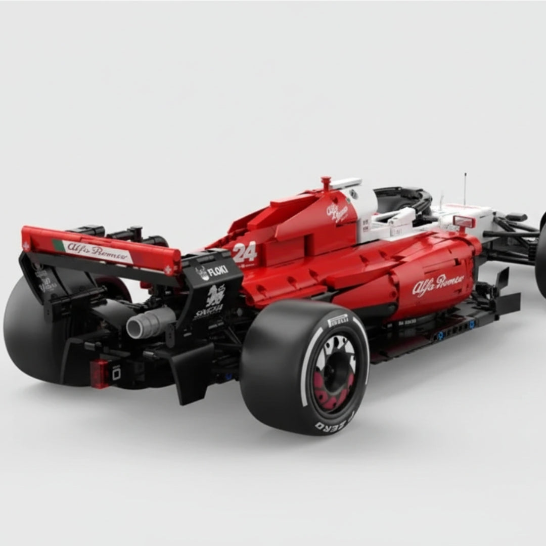 Carro de Corrida F1 Vermelho (1770 peças)