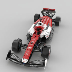 Carro de Corrida F1 Vermelho (1770 peças)