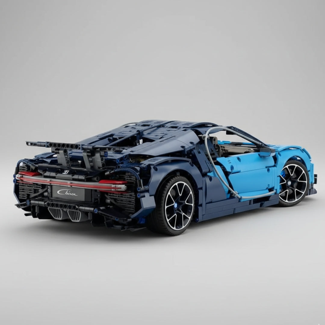 Carro Esportivo Azul Luxo (3599 peças)