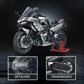 Moto Esportiva Técnica (2156 Peças)