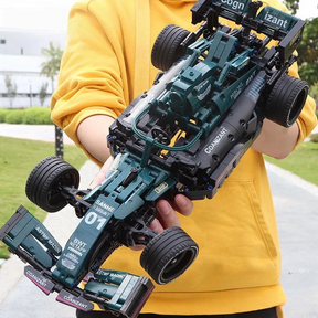 Carro de Corrida F1 Verde (1089 peças)