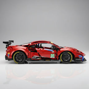 Carro de Corrida GT Vermelho (1684 peças)