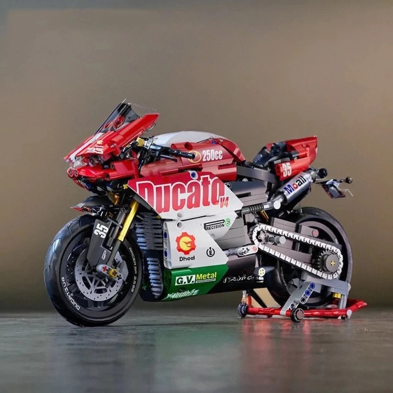 Moto Superbike V4 (colocar peças)