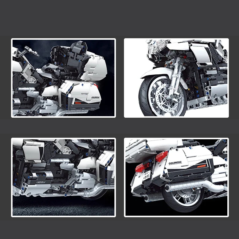 Moto Touring Técnica (1562 Peças)