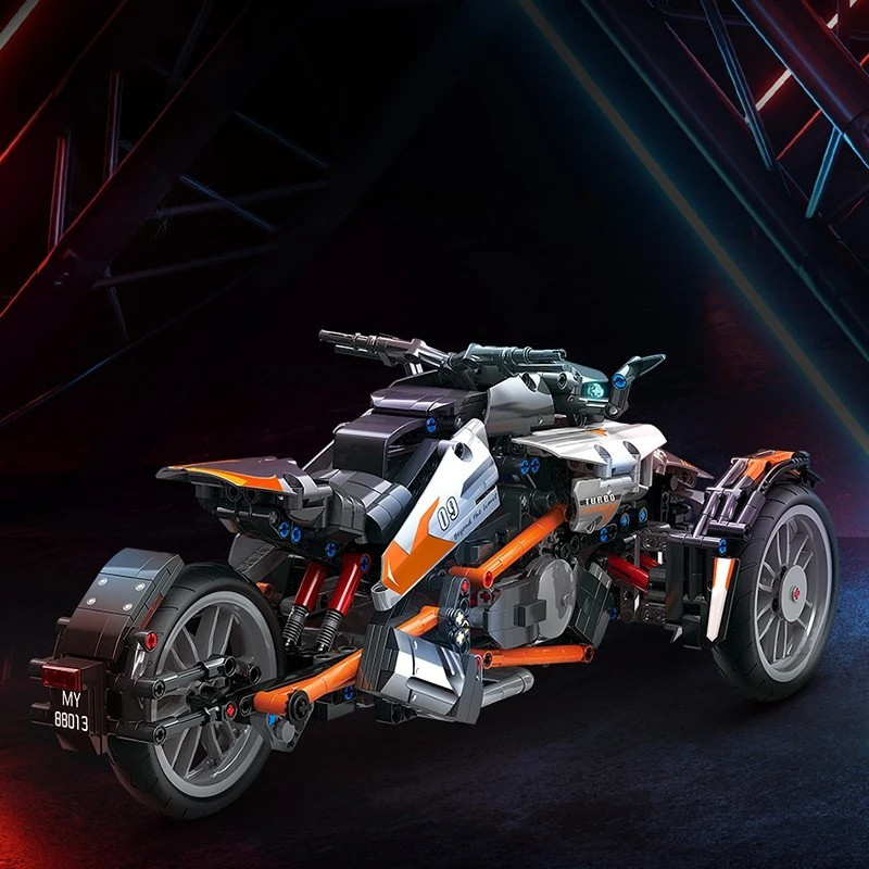 Moto Triciclo Técnico (1228 Peças)