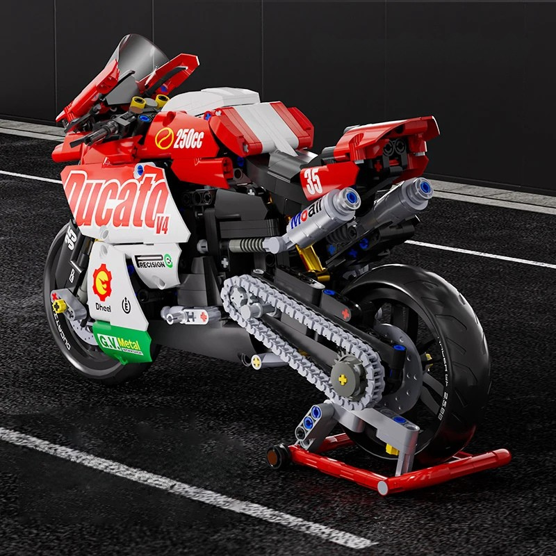 Moto Superbike V4 (colocar peças)