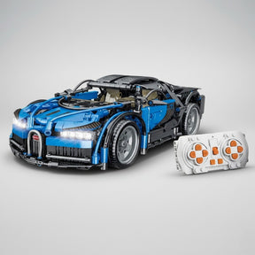 Carro Esportivo Azul Controle Remoto (1229 peças)