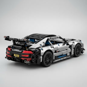 Carro Esportivo Prata Luxo (1647 peças)