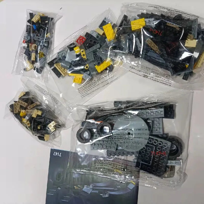 Disney super herói filme serices 7147 clássico conjunto blocos de construção kit tijolo modelo crianças brinquedos para 6-9years meninos velhos