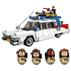 Moc compatível 21108 ghost busters Ecto-1 filme blocos de construção do carro diy brinquedos modelo montagem para crianças meninos meninas presentes