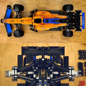 Kalein 1:8 tecnologia f1w14 e grupo mecânico fórmula modelo de corrida bloco de construção conjunto desempenho brinquedo montado presente aniversário