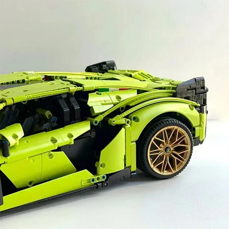 3696 pçs lambo sian compatível 42115 modelo de carro técnico construção para adultos tijolos brinquedos para meninos bloco construtor presentes crianças