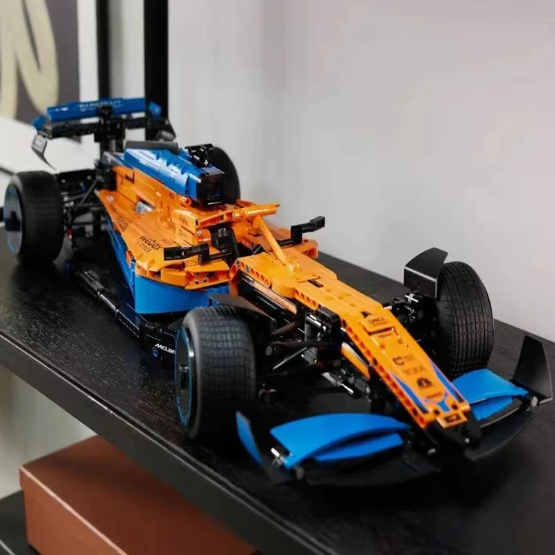 Kalein 1:8 tecnologia f1w14 e grupo mecânico fórmula modelo de corrida bloco de construção conjunto desempenho brinquedo montado presente aniversário