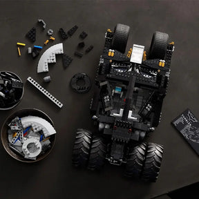 Black Sports Car Building Blocks, Tumbler Bricks Toy, Presente de aniversário, Natal, Compatível, 76240, 76023, 83663, 2049 Pcs