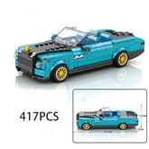 Cidade velocidade campeão carro técnico esportes carro de corrida veículo racer moc blocos de construção brinquedos educativos para crianças meninos presente