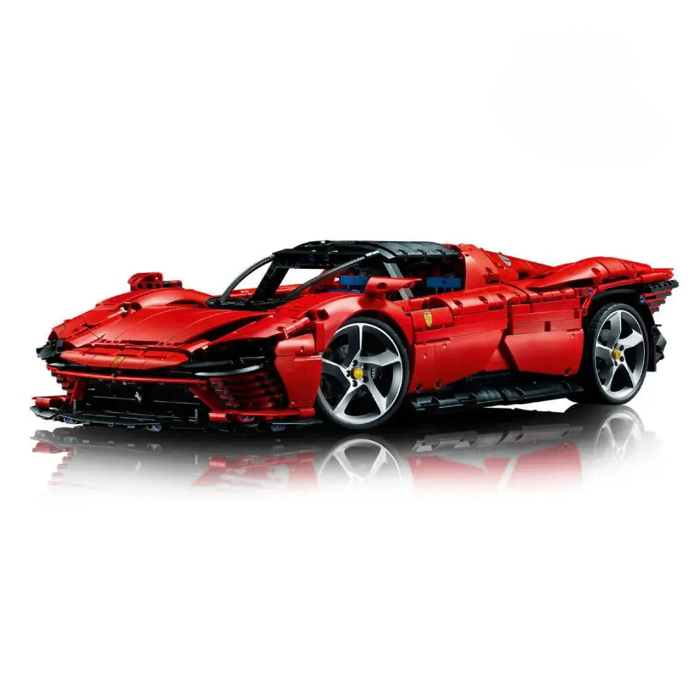 Novo técnico compatível ferraried daytona sp3 supercar blocos de construção modelo carro tijolos para adultos e criançaspresentes natal