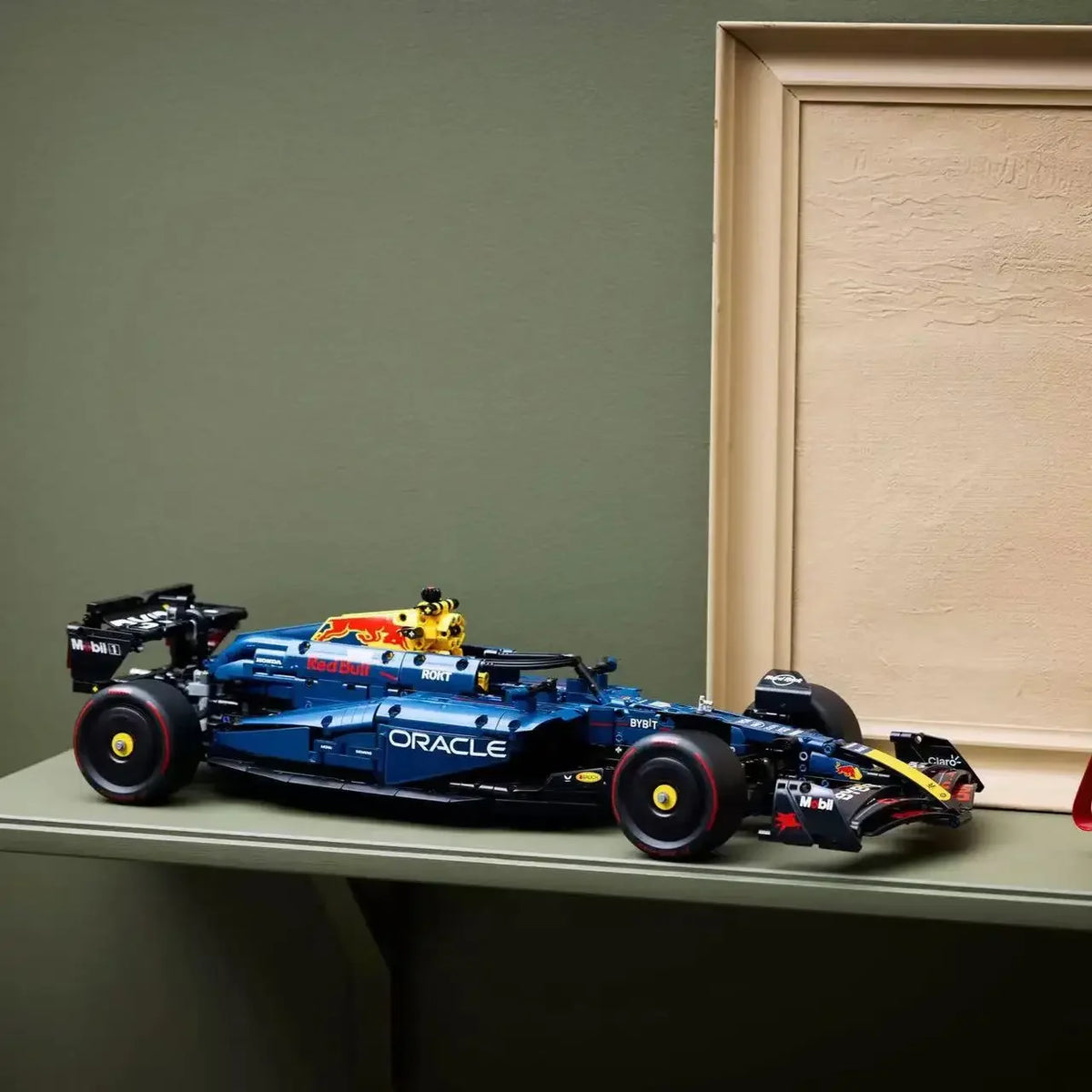 Conjunto mecânico bloco de construção modelo 42207 42206 kit modelo carro corrida, vermelho e azul brinquedo aniversário presente brinquedo natal