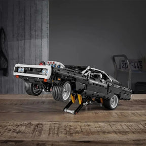 Novo 1077 pçs técnico clássico carro de corrida blocos de construção modelo montar tijolos rápido e furioso brinquedo diy para criança menino adultos presentes
