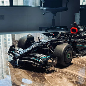 1642 pçs novo técnico f1 w14 e desempenho velocidade carro de corrida blocos de construção tijolo compatível moc veículo modelo carro brinquedo diy presentes