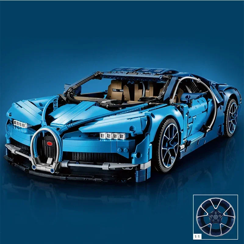 2025 novo 3599 pçs bugattied chirons super esporte carro de corrida blocos de construção adultos tijolos crianças brinquedos presentes natal