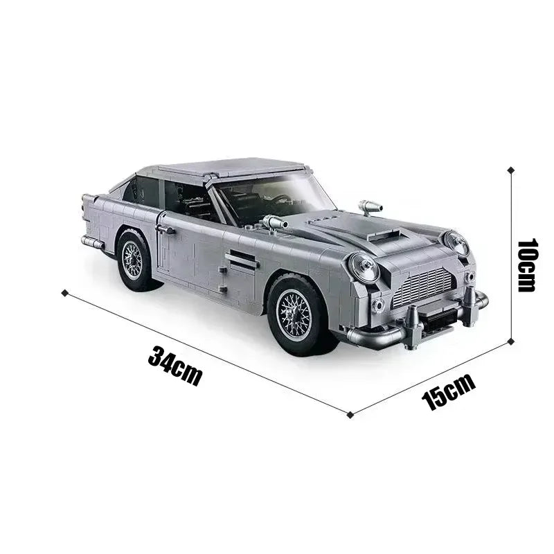 1439 pçs blocos de construção carro criativo diy modelo kit haste brinquedo educativo divertido conjunto presente para o miúdo menino menina aniversário natal