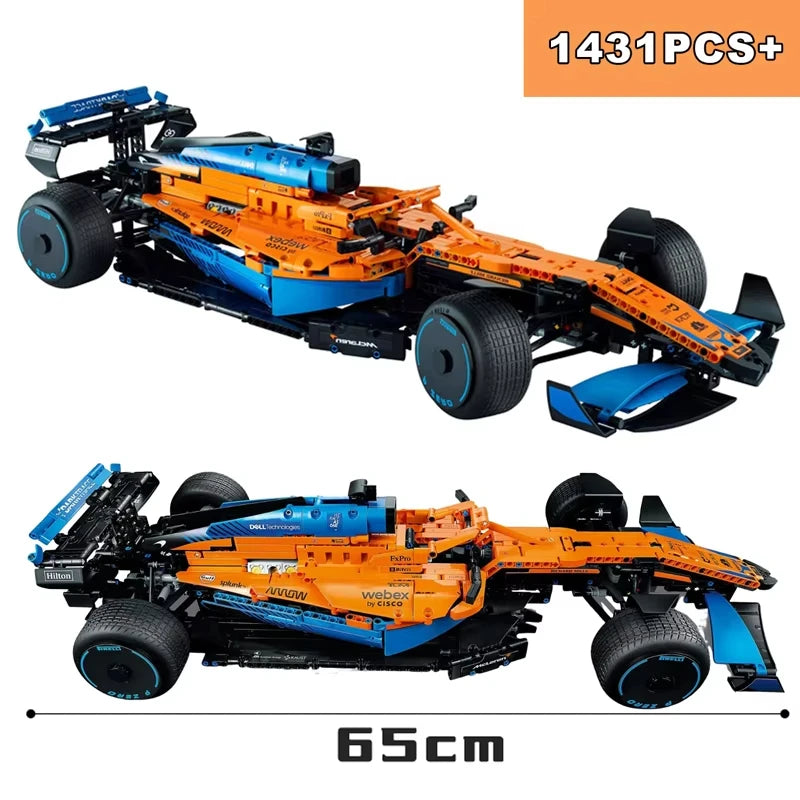 Kalein 1:8 tecnologia f1w14 e grupo mecânico fórmula modelo de corrida bloco de construção conjunto desempenho brinquedo montado presente aniversário