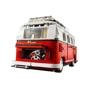 1354pcst1 campista tijolos van carro bluding blocos idéias de alta tecnologia ônibus compatível 10220 brinquedos para o presente de aniversário do miúdo