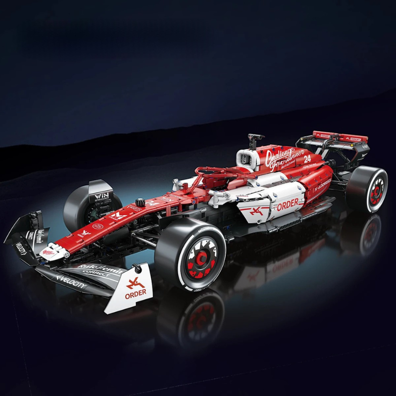 Carro de Corrida F1 Vermelho (1770 peças)